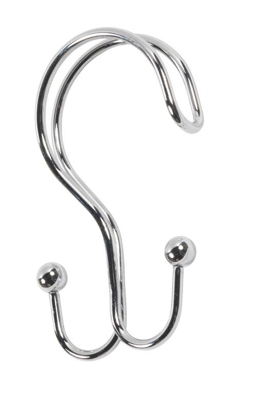 Carnation Home Fashions Double Shower Curtain Hooks & Reviews Wayfair